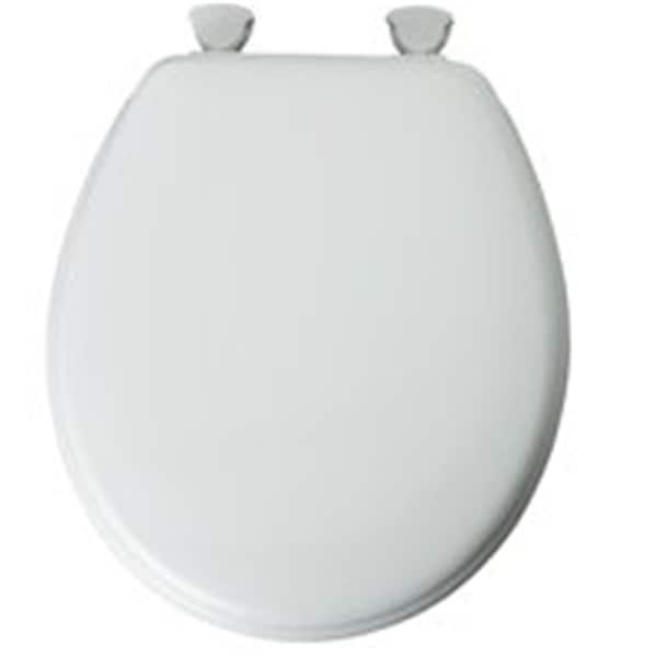 Chesterfield 44EC-000 Toilet Seat Round Enamel White CH106760 - main